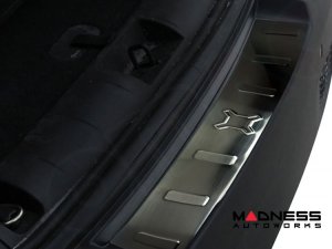 Jeep Renegade Rear Bumper Sill Cover - Dark Brushed Stainless Steel